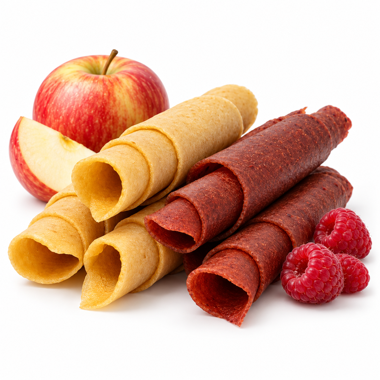 Rollsy mix malina jabłko 50 g – rollsy owocowe - obrazek 2