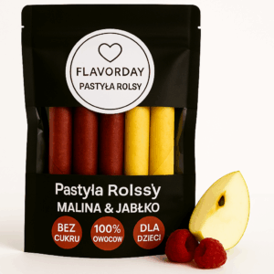 rollsy pastyła mix malina jabłko – zdrowa przekąska bez cukru dla całej rodziny