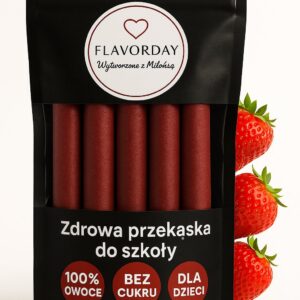 rollsy truskawkowe bez cukru